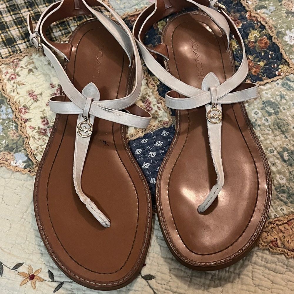 Coach sandals